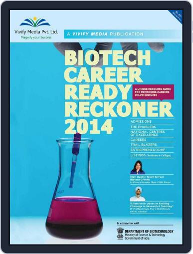Biotech Career Ready Reckoner-2014 Digital Back Issue Cover