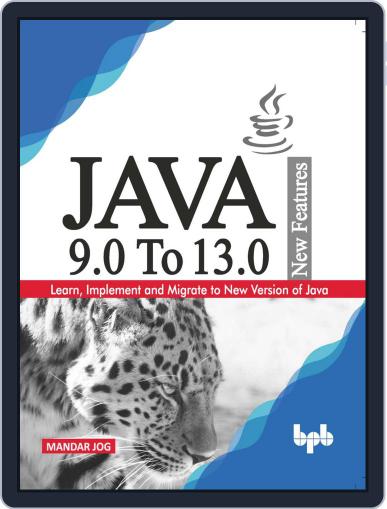 JAVA 9.0 To 13.0 New Features Digital Back Issue Cover