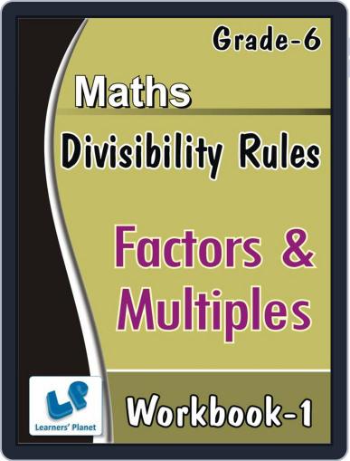 Divisibility Rules, Factors & Multiples Digital Back Issue Cover