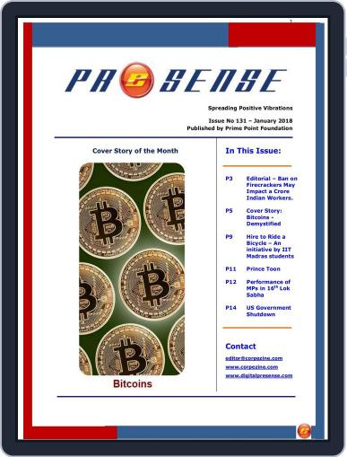 PreSense Digital Back Issue Cover