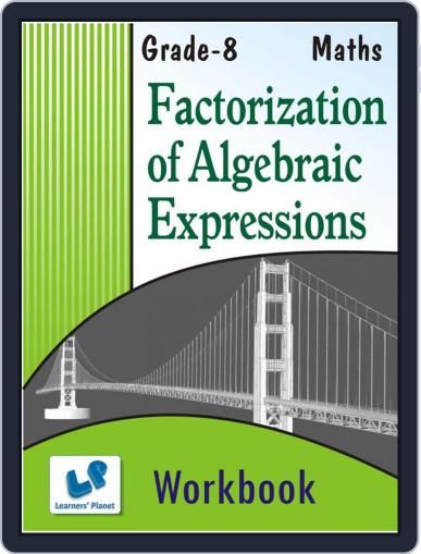 Factorization of Algebraic Expression-Workbook Digital Back Issue Cover