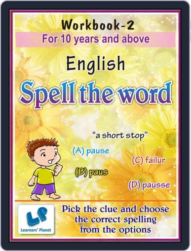 English-Spell the Word-Workbook-2 Digital Back Issue Cover