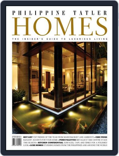 Tatler Homes Philippines Digital Back Issue Cover