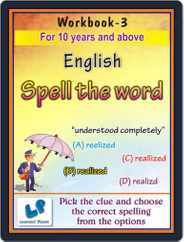 English-Spell the Word-Workbook-3 Magazine (Digital) Subscription
