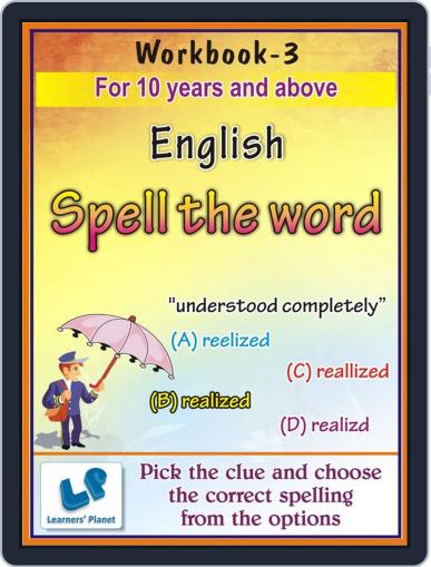 English-Spell the Word-Workbook-3 Digital Back Issue Cover