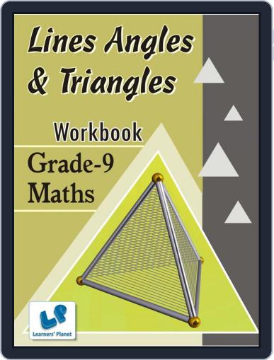 Grade-9-Maths-Lines Angles & Triangles-Workbook Digital Back Issue Cover
