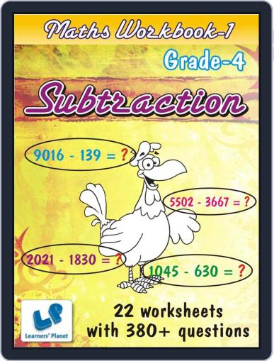 Grade-4-Maths-Subtraction-Workbook-1 Digital Back Issue Cover