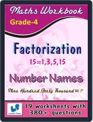 Grade-4-Maths-Factorization & Number Name-Workbook Magazine (Digital) Subscription