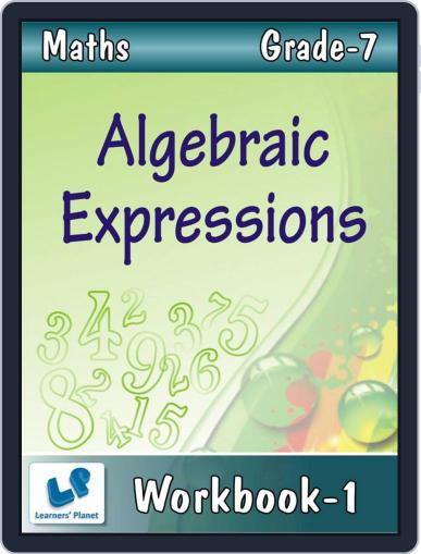 Algebraic Expressions-Workbook Digital Back Issue Cover