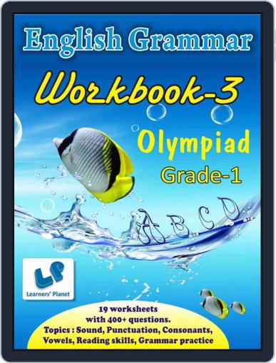 Grade-1-English-Olympiad-Workbook-3 Digital Back Issue Cover