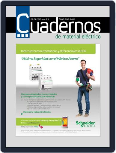 Cuadernos de Material Eléctrico Digital Back Issue Cover