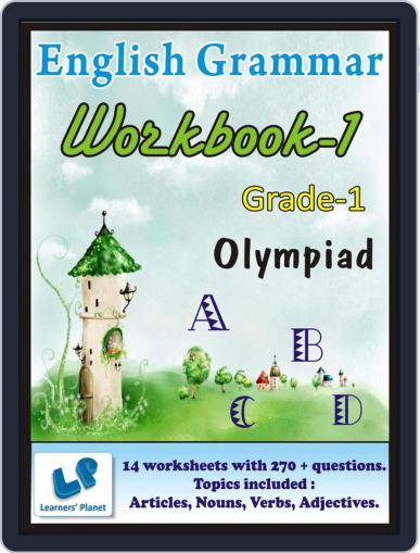 Grade-1-English-Olympiad-Workbook-1 Digital Back Issue Cover