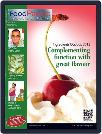 FoodPacific Manufacturing Journal Digital Back Issue Cover