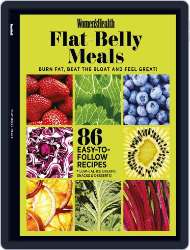 Women's Health South Africa Flat Belly Digital Back Issue Cover