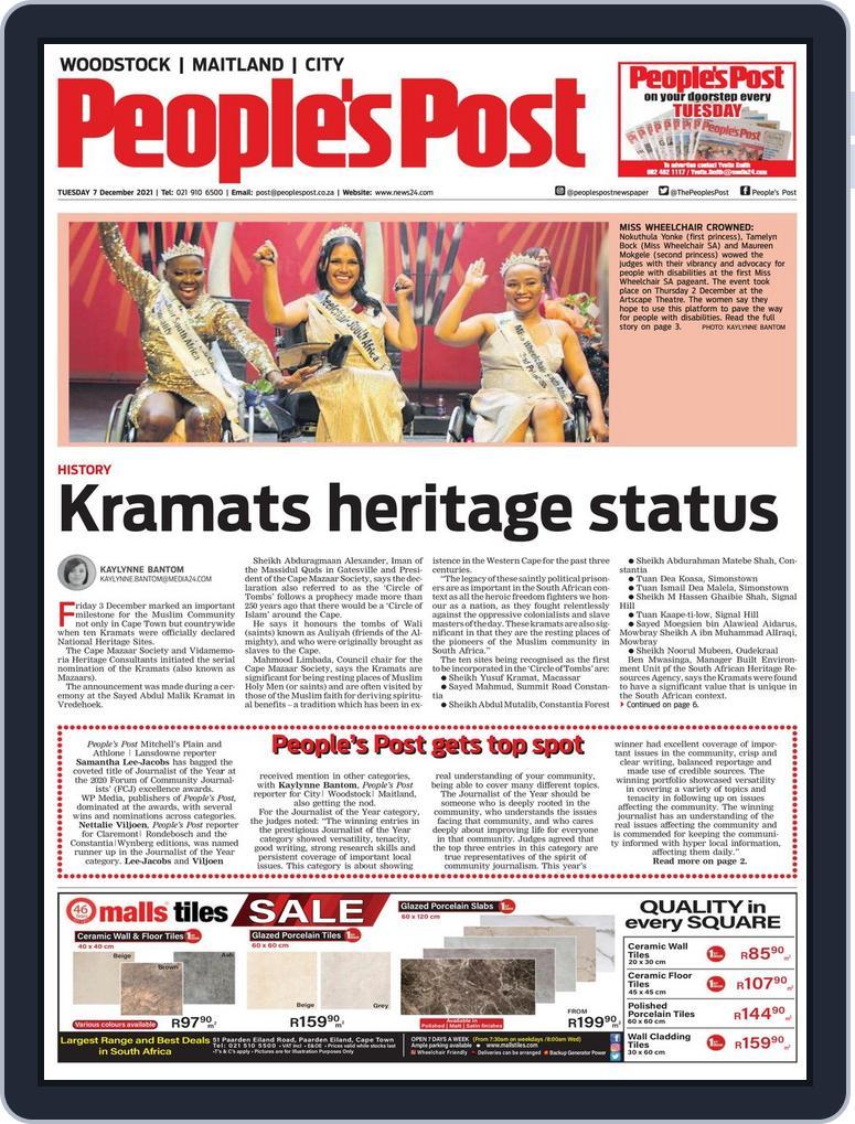 People’s Post Woodstock, Maitland & City (Digital) Subscription