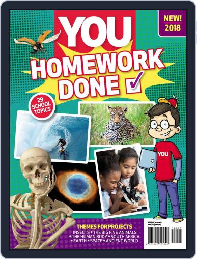 You: Homework Done Digital Back Issue Cover