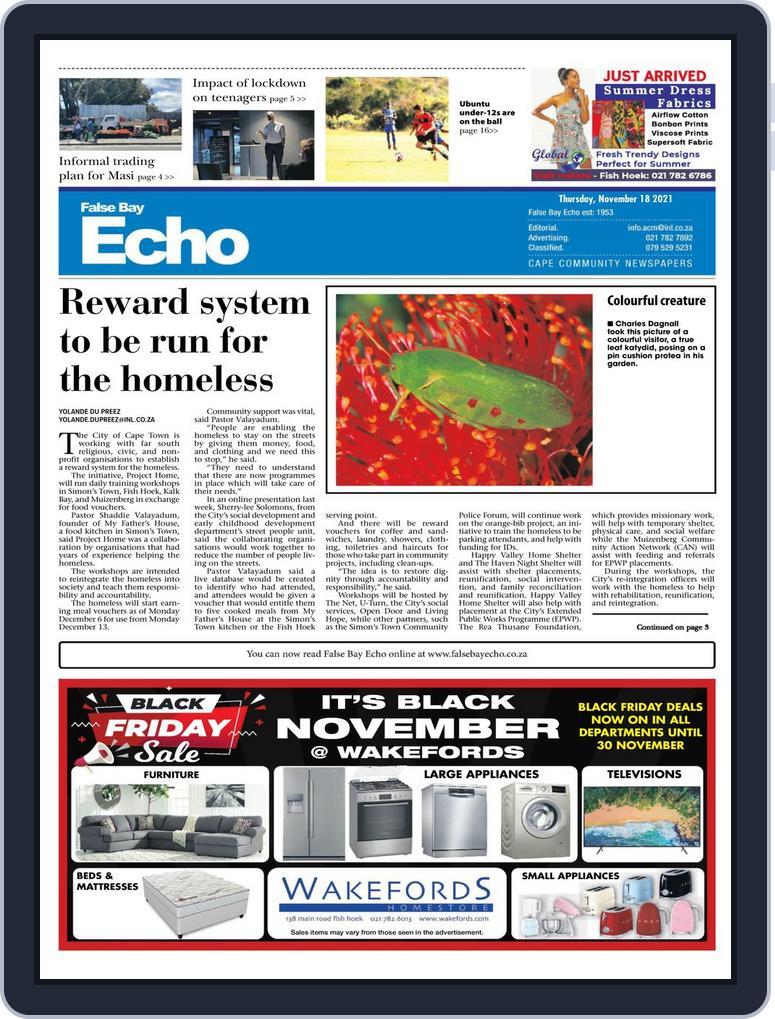 False Bay Echo (Digital) Subscription