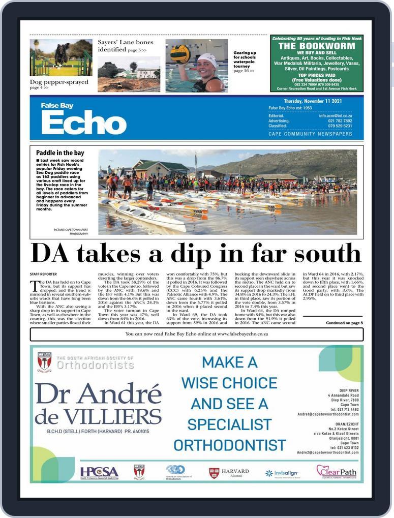 False Bay Echo (Digital) Subscription