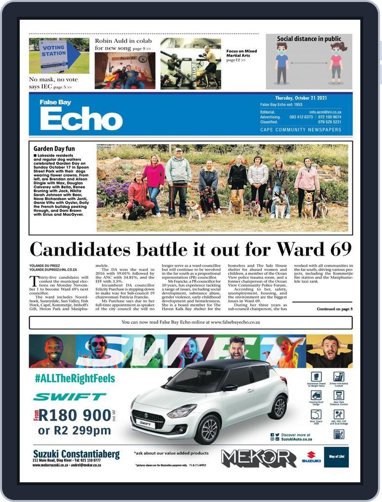 False Bay Echo (Digital) Subscription