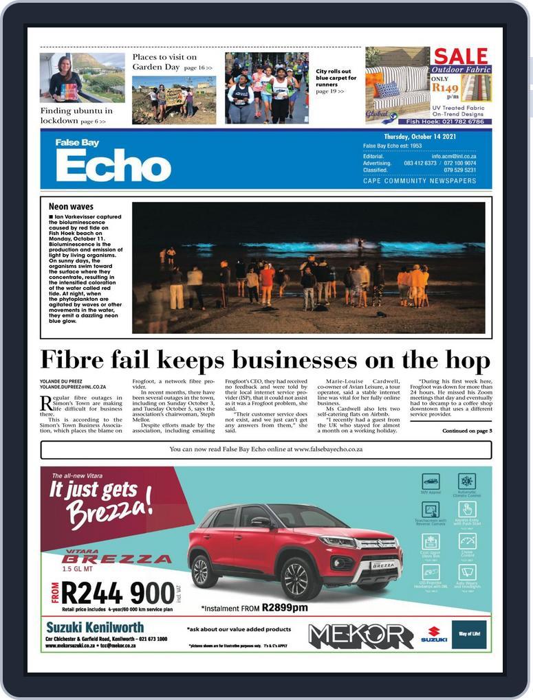 False Bay Echo (Digital) Subscription