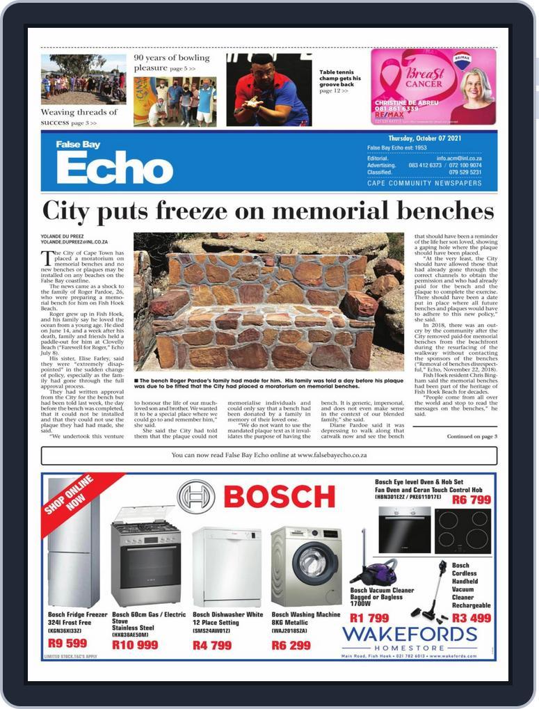 False Bay Echo (Digital) Subscription