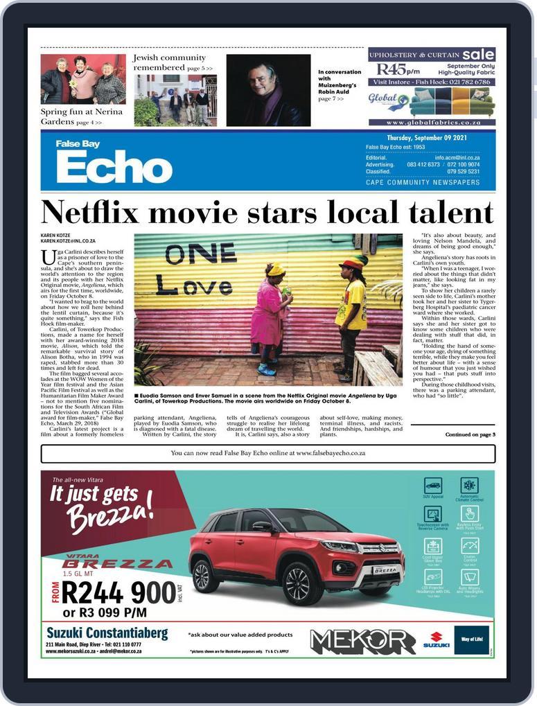 False Bay Echo (Digital) Subscription