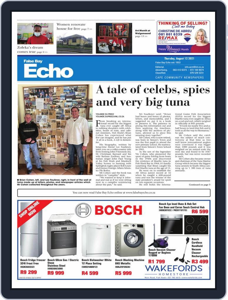 False Bay Echo (Digital) Subscription