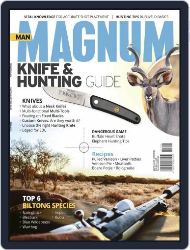 Man Magnum Knife & Hunting Guide Digital Back Issue Cover