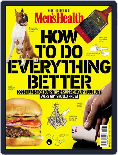 Men’s Health HOW TO DO EVERYTHING BETTER Digital Back Issue Cover
