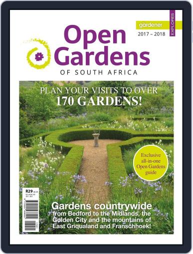 Open Gardens of South Africa Digital Back Issue Cover