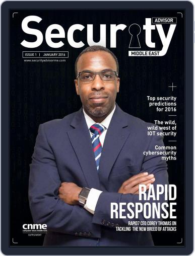 Security Advisor Middle East Digital Back Issue Cover