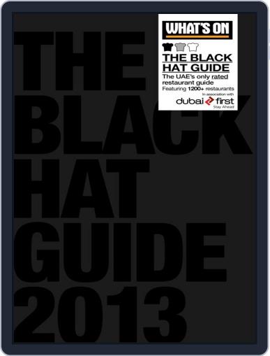 The Black Hat Guide Digital Back Issue Cover