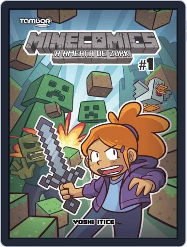 Minecomics: A ameaça de Zork Digital Back Issue Cover