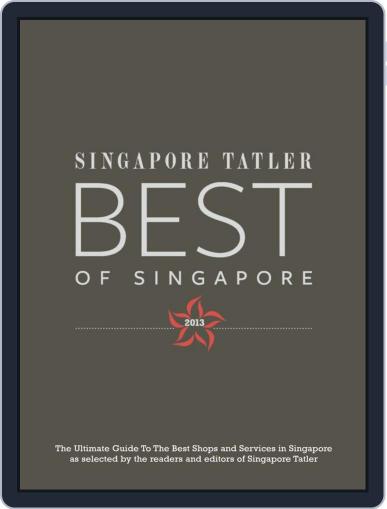 Singapore Tatler Best of Singapore Digital Back Issue Cover