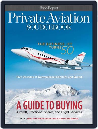 Private Aviation Sourcebook Digital Back Issue Cover