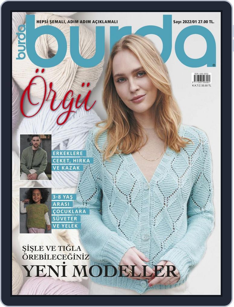Burda Örgü Digital Back Issue Cover