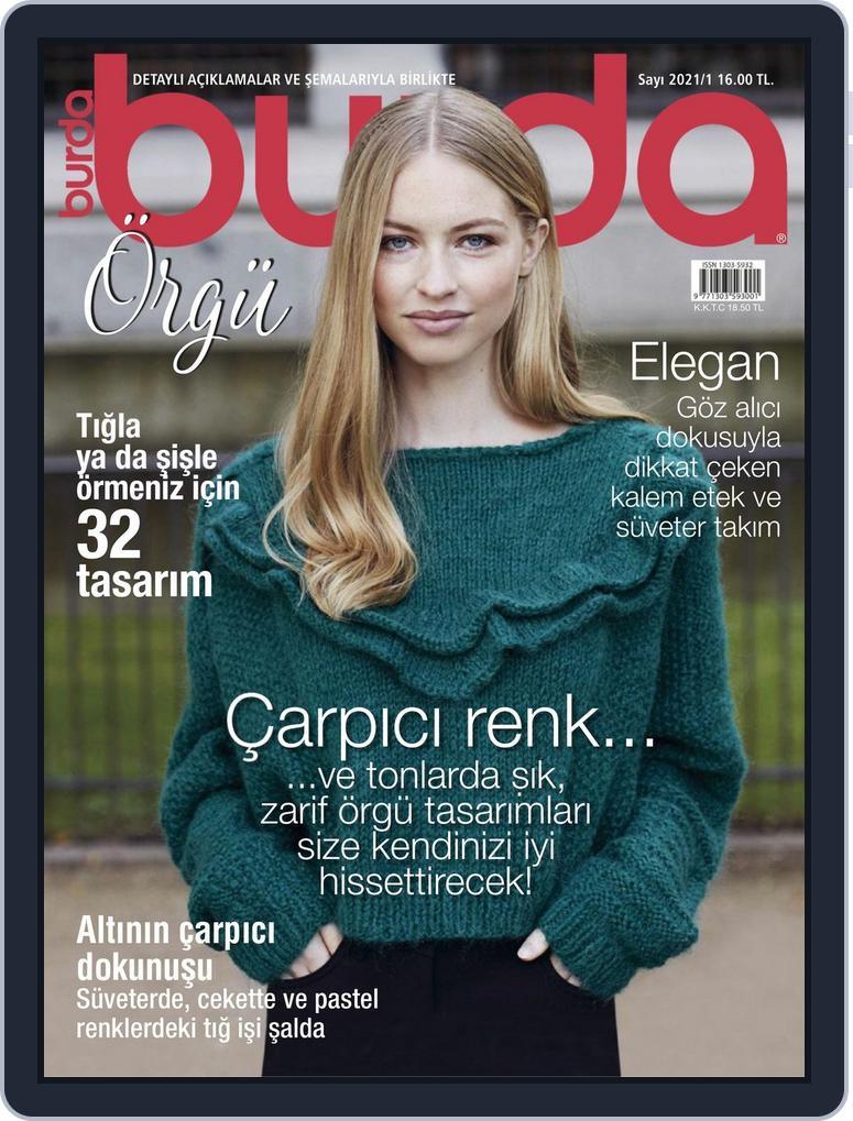 Burda Örgü Digital Back Issue Cover