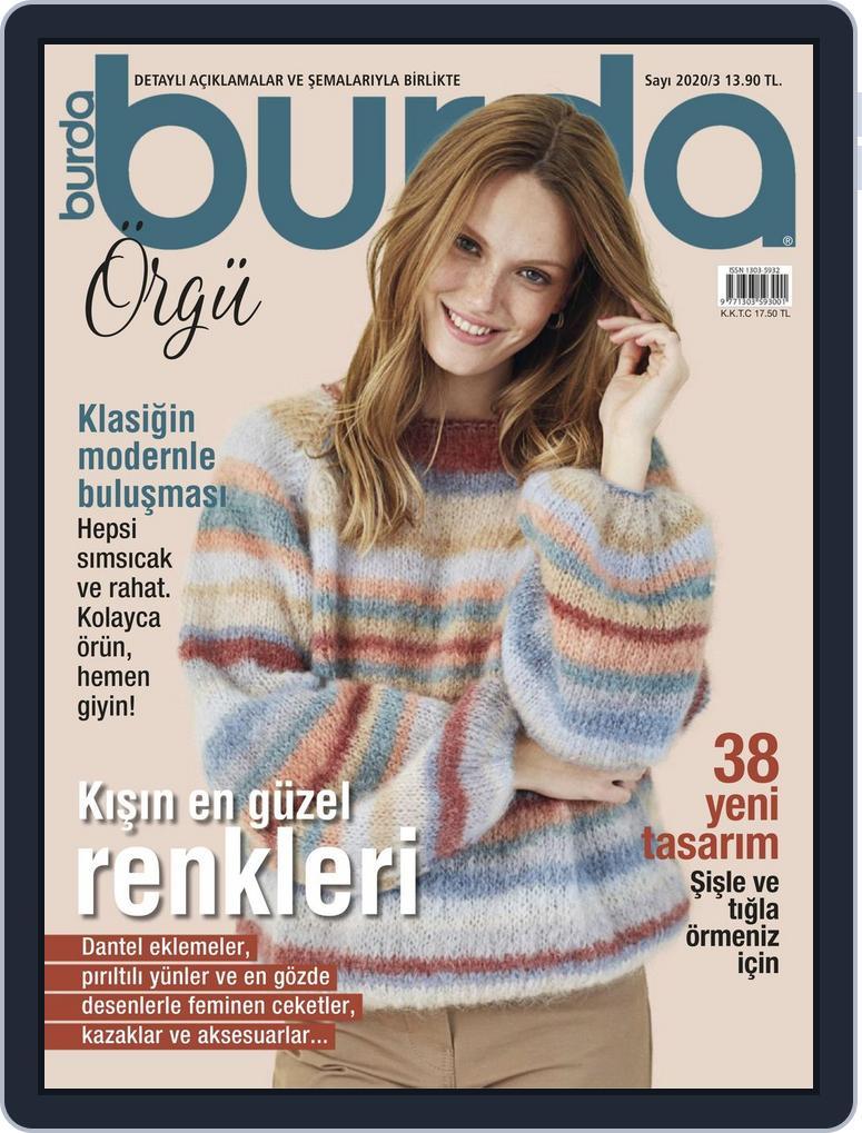 Burda Örgü Digital Back Issue Cover