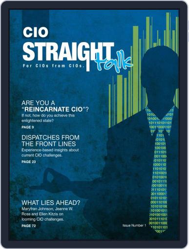 CIO Straight Talk Digital Back Issue Cover