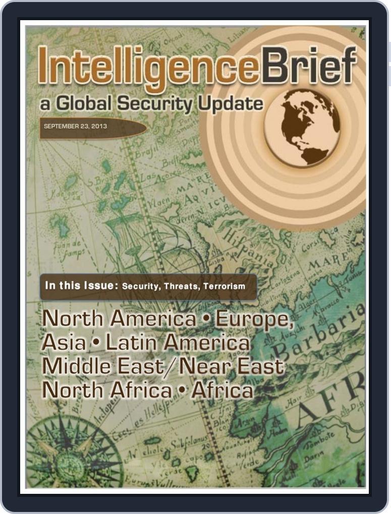 Intelligence Brief Digital Back Issue Cover
