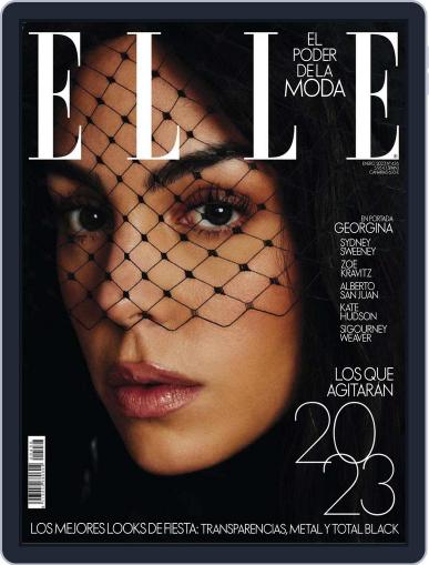 Elle España January 1st, 2023 Digital Back Issue Cover