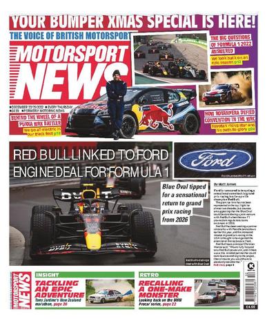Motorsport News December 22nd, 2022 Digital Back Issue Cover