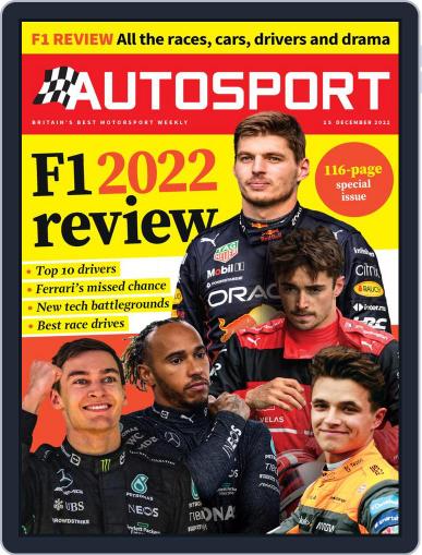Autosport December 15th, 2022 Digital Back Issue Cover