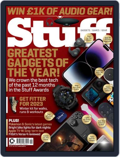Stuff UK January 1st, 2023 Digital Back Issue Cover
