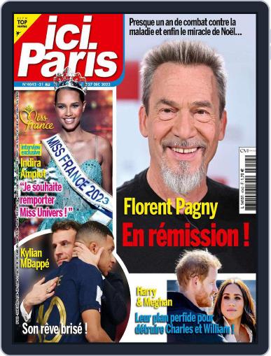 Ici Paris December 21st, 2022 Digital Back Issue Cover