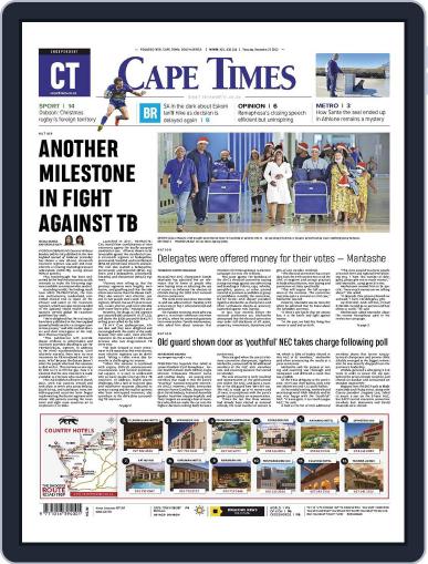 Cape Times December 22nd, 2022 Digital Back Issue Cover