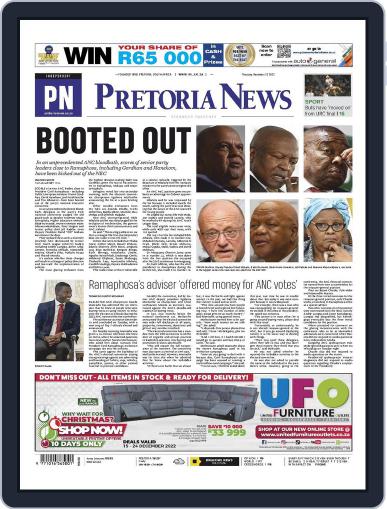Pretoria News December 22nd, 2022 Digital Back Issue Cover