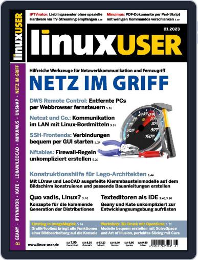 LinuxUser December 22nd, 2022 Digital Back Issue Cover