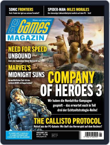 PC Games December 21st, 2022 Digital Back Issue Cover