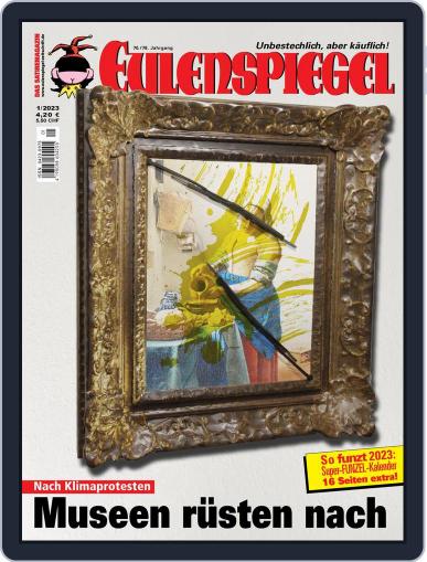EULENSPIEGEL, Das Satiremagazin January 1st, 2023 Digital Back Issue Cover